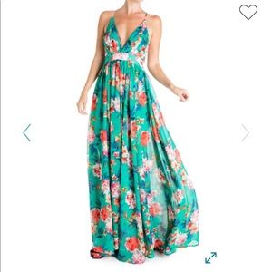 Meghan LA Floral Maxi Dress